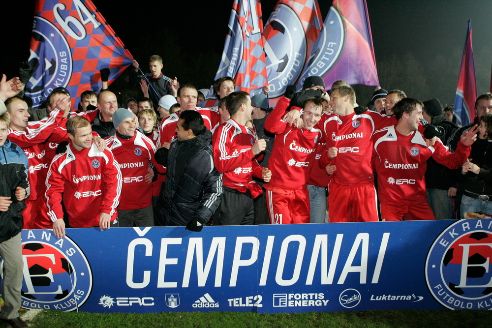 fk panevezys panevezio ekranas fc futbolas