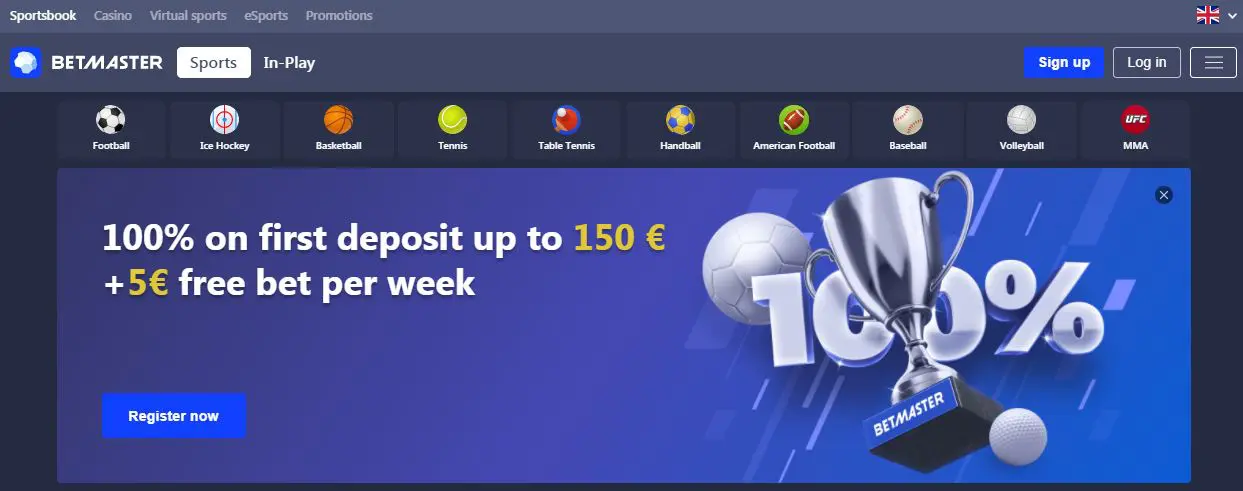 betmaster isvados