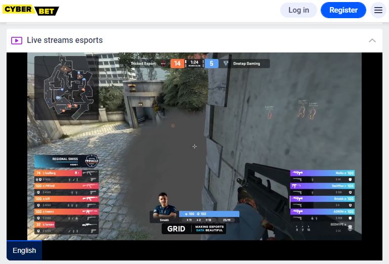 cyberbet esportas twitch lazybos live transliacija