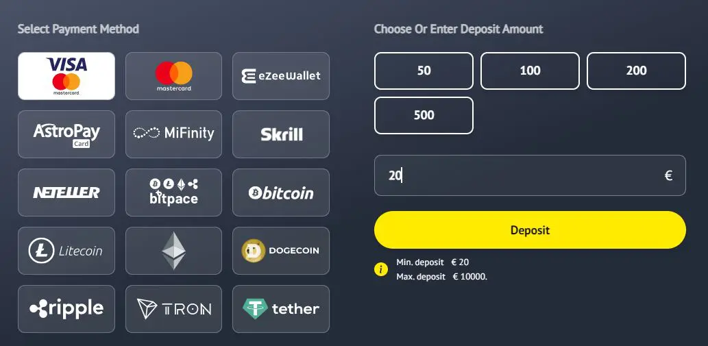 yonibet mokejimu metodai kriptovaliutos