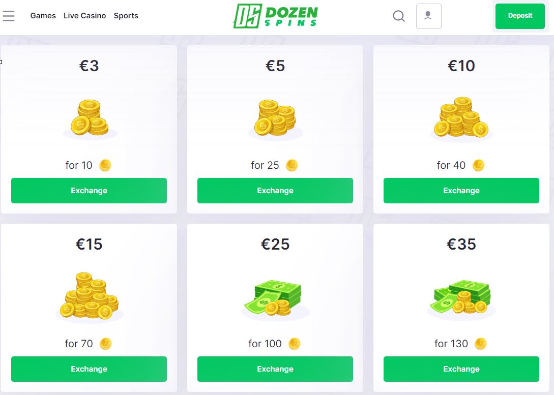 dozenspins-vip dozenspins lojumo programa