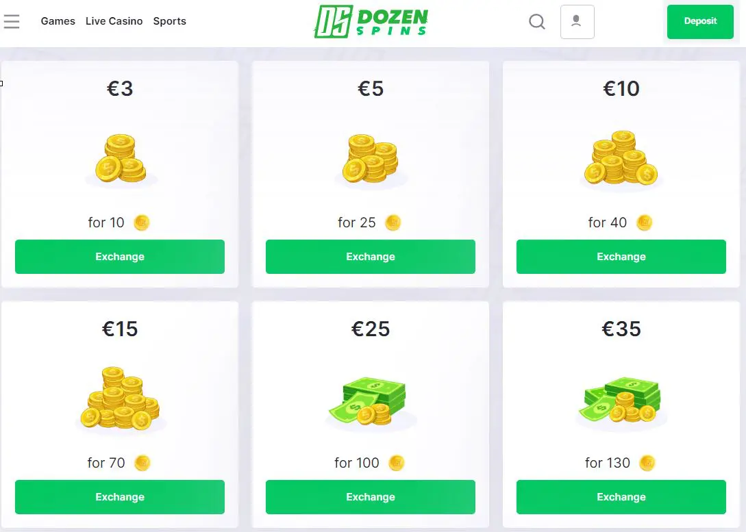 dozenspins lojumo programa