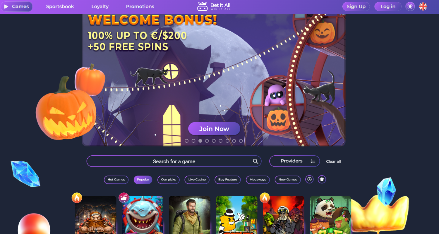 BetItAll internetinis kazino