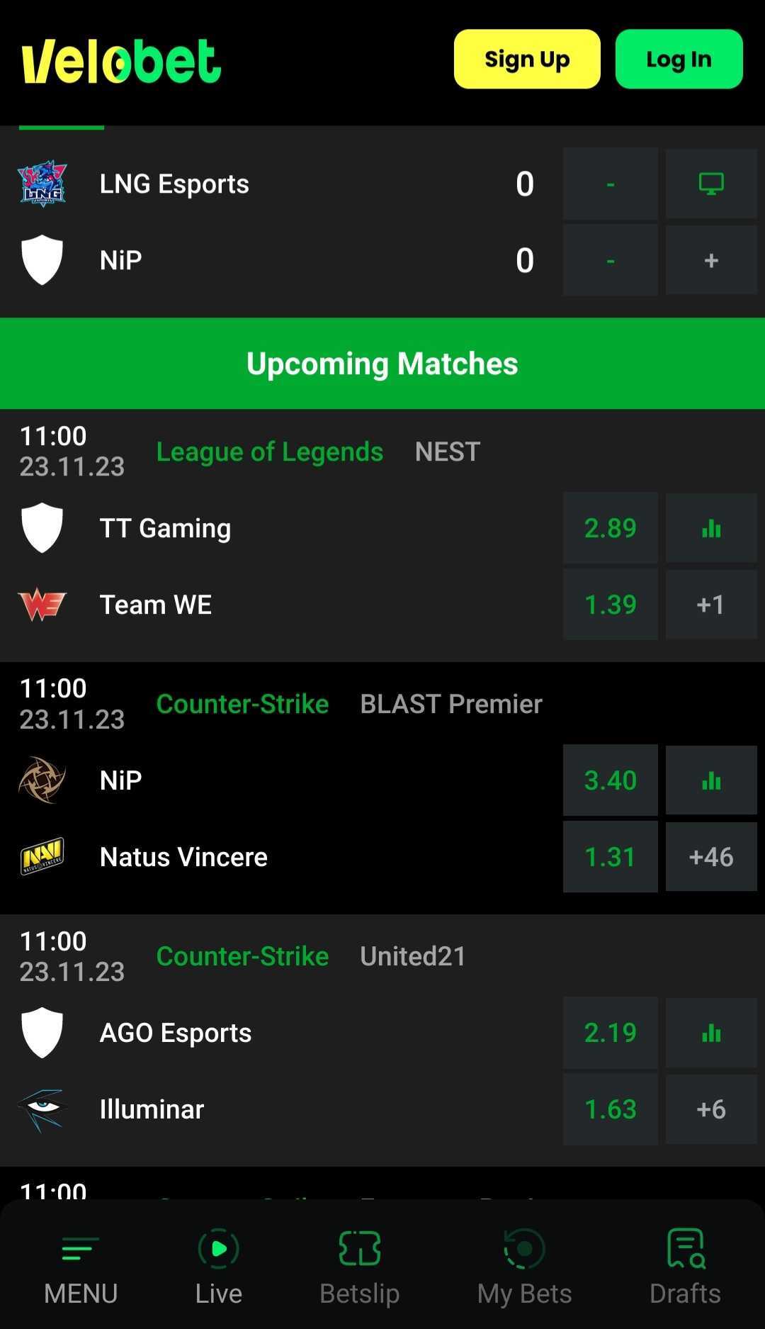 velobet-esports-betting-mobile