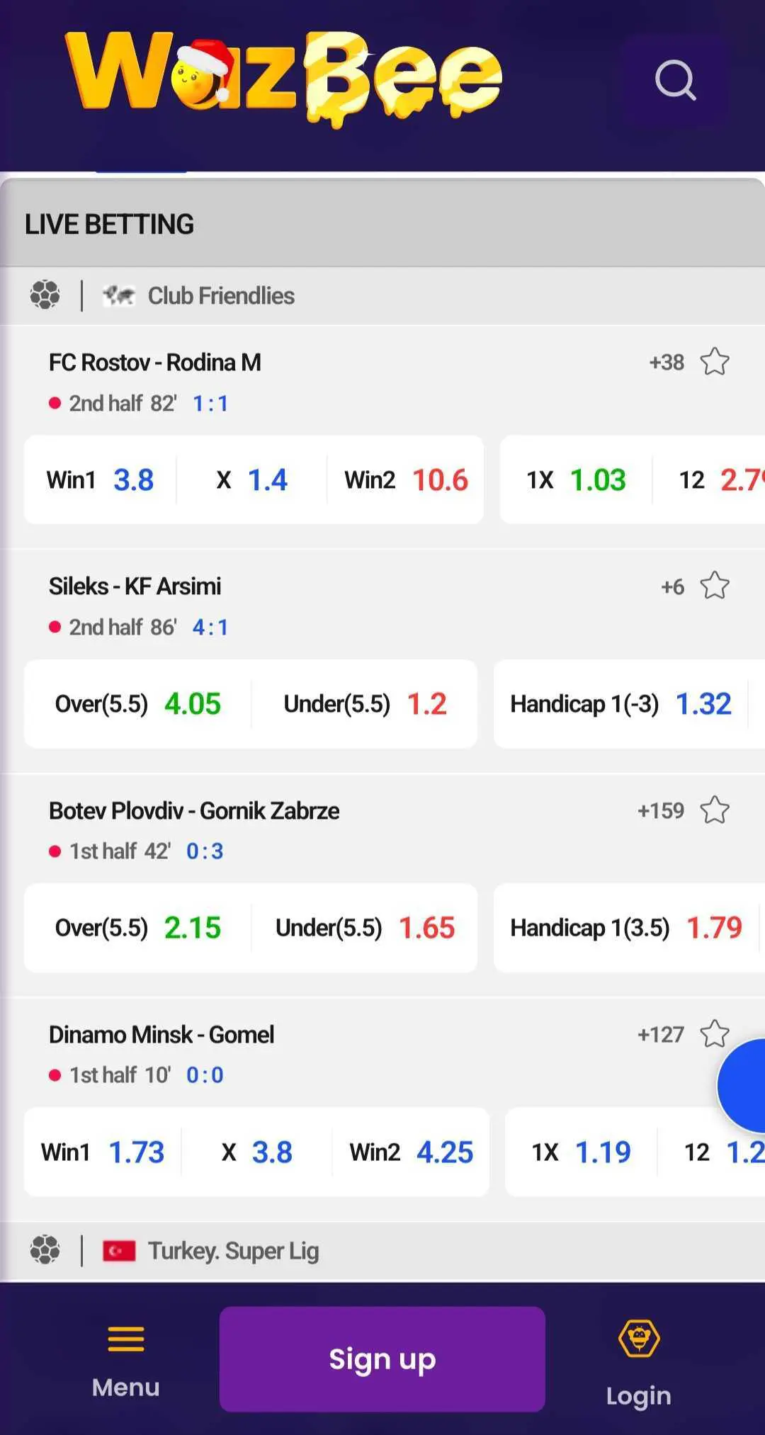 wazbee-live-betting-mobile
