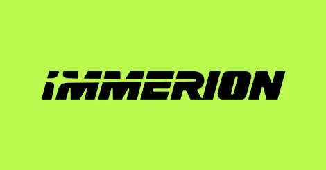 Immerion lažybų bendrovės internete logotipas