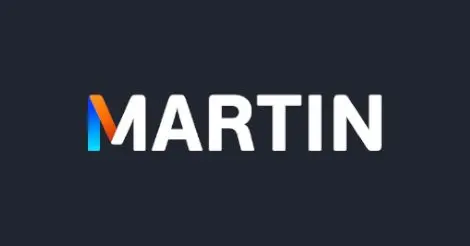Martin.Casino lažybų bendrovės internete logotipas