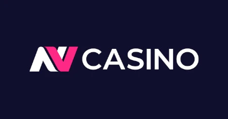 NV.Casino lažybų bendrovės internete logotipas